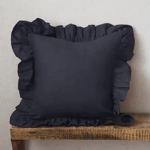 Funda de Cojín 100% Lino Puro, Decorativa para Sofá del Hogar - Product Image 6