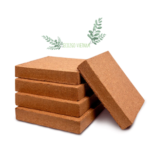 Eco2go Vietnam Vente en gros Prix compétitif Qualité supérieure Bloc de tourbe de coco biodégradable 5kg pour la plantation de fleurs Faible EC 0.5 100% - Product Image 4