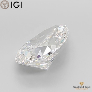 Diamante Cultivado en Laboratorio CVD de 5.00 Quilates con Certificado IGI, Claridad VVS1, Color E, Forma de Pera, para Elegante Collar de Diamantes Solitarios - Product Image 5