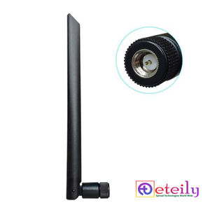 Antena de Goma Tipo Pala GSM de 9dBi de Larga Duración con Conector Móvil SMA Macho ETEILY Hecho en India - Product Image 1