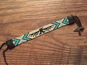 กำไลข้อมือลูกปัดทำมือ ลายหินสีดำเหลืองเงิน NOUSHAD HANDICRAFTS NH-696 รับรองโดย IGI ผลิตภัณฑ์ตัวอย่างจากอุตรพัฒนา - Product Image 3
