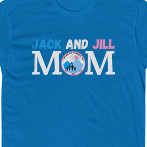 T-shirt bleu pour femme Jack and Jill Legacy Maker Mom, en coton doux, à manches courtes, décontracté, motif fierté familiale - Product Image 4