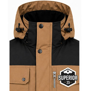 Chaqueta Impermeable para Hombre con Tecnología Cortavientos, Forro Interior Suave, Cremallera Resistente y Puños Ajustables - Product Image 3