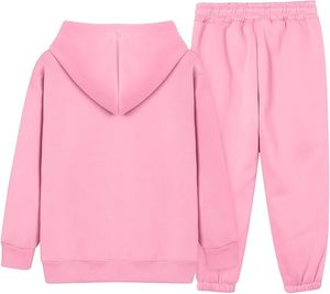 ชุดวอร์มเด็กผ้าฝ้าย ชุดกีฬาน้ำหนักเบา สำหรับเด็กชายและเด็กหญิง ชุดออกกำลังกาย ขายส่ง - Product Image 2