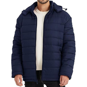 Men's Winter Hooded Puffer Jacket <b>Warm</b> Thick High Quality Breathable Men's Winter Coat Down Men's Outdoor Jacket New - Product Image 1
