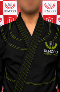 Conjunto de Gi de Jiu-Jitsu Brasileño con Cuello en V, Diseño Personalizado, MOQ Bajo, Alta Calidad, Secado Rápido, Poliéster/Algodón Elástico para Entrenamiento - Product Image 3