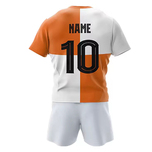 Ensemble maillot et short de rugby haute performance, séchage rapide, respirant, en polyester, pour entraînement sportif en équipe - Fournisseur - Product Image 3