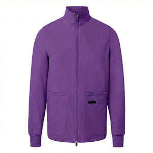 Blouse médicale personnalisée B2B de haute qualité, entièrement zippée, multi-poches, poignets côtelés, uniformes d'infirmière d'hôpital, blouses médicales en gros - Product Image 6