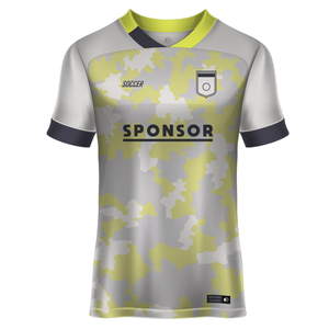 Munzareen best 2026 Custom Sublimation Mesh fabric American Football Jersey High Quality Men Soccer Jersey - Product Image 3