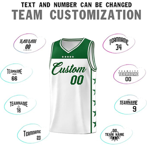 ชุดบาสเก็ตบอลทีมแบบกำหนดเอง เสื้อ กางเกงขาสั้น โลโก้ ชื่อ หมายเลข พิมพ์ดิจิทัล โพลีเอสเตอร์ 100% ตัดเย็บตามสั่ง - Product Image 2