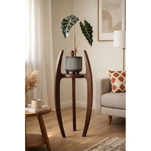 Wholesale Sheesham Wood Tiered Plant Stand | Handcrafted Wooden <b>Planters</b> - Product Image 5