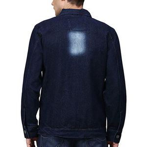 Top Selling 100% Cotton <b>Denim</b> Jackets for Men Comfortable Casual Jean Outerwear Classic Fit Button Up <b>Denim</b> <b>Coat</b> Men's Jackets - Product Image 5
