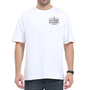 Camiseta de Cuello Redondo y Manga Corta para Hombre, Talla Grande, 100% Algodón, Camiseta Corta Extra Grande, Modelo 2026 - Product Image 1