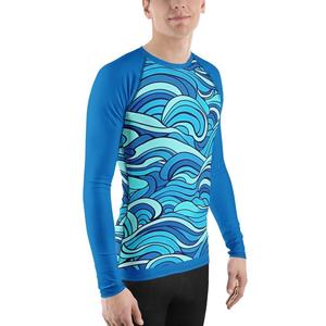 High Stretch <b>Boxing</b> Rash Guard Shirt Built With Men Long Sleeve MMA Rash Guard For Flexible Movement And Comfort - Product Image 3