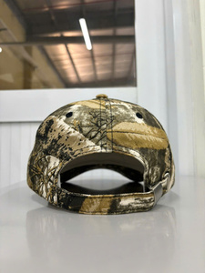 Gorra de Béisbol de Poliéster Estructurada con Parche de Bordado Personalizado de Camuflaje, Hecha en Fábrica en Vietnam, Estilo Clásico Juvenil para Uso en Exteriores - Product Image 3