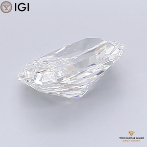 Diamant de laboratoire CVD de 5,01 carats, taille radiant, couleur E, clarté VVS1, certifié IGI, idéal pour la création de bagues - Product Image 3