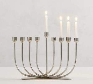 Menorah de Diseño Más Popular para Villas, Sinagogas y Templos, Iluminación Decorativa de Mesa, Portavelas de Hanukkah - Product Image 6