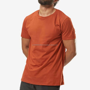 T-shirt pour homme en coton personnalisé 250 g/m², de haute qualité, lourd, uni, surdimensionné, impression 3D en relief, disponible en 3 tailles de col pour l'impression - Product Image 2
