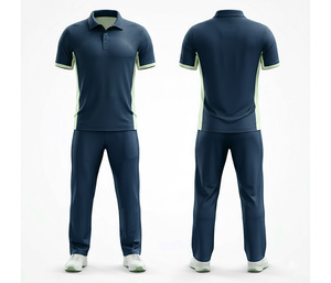 <b>Cricket</b> Sportswear Wholesale Supplier with Full Sublimation Printing |Men Women Youth <b>Cricket</b> Wears Polo Shirt and Trouser - Product Image 6
