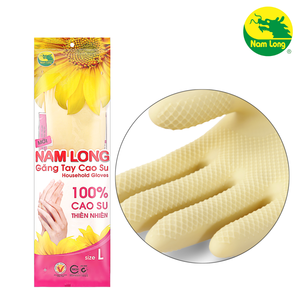 Guantes largos de goma Nam, seguridad mejorada para tareas húmedas y secas - Product Image 1