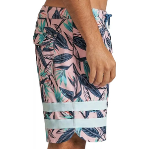 Nouveaux coloris de shorts de bain pour hommes, design personnalisé, impression de haute qualité, séchage rapide, shorts de bain par sublimation pour hommes - Product Image 2