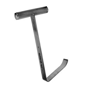 Retractor Quirúrgico Tipo T de 7 Pulgadas, Instrumento Médico de Acero Inoxidable, Herramienta de Retracción de Tejidos de 120 mm x 32 mm, Reutilizable y Duradero - Product Image 2