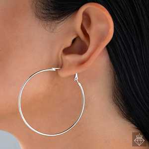 Magnifiques grandes boucles d'oreilles en argent de PRAO - Product Image 4