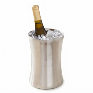 Finest Quality Stainless Steel Wine Chiller <b>Bucket</b> <b>Champagne</b> Bottle Cooler Holder Metal Ice <b>Bucket</b> For Bar Hotel Supplies - Product Image 1