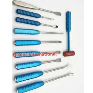 Bisons International – Kit d'instruments d'ostéotomie périacétabulaire (10 pièces) – Outils chirurgicaux orthopédiques manuels - Product Image 4