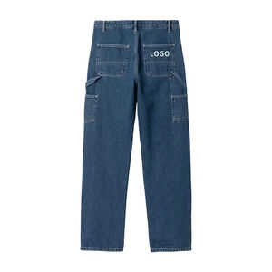 Pantalon cargo baggy slim fit sur mesure pour homme, jeans tendance fabriqués au Pakistan, confortables et à prix raisonnable - Product Image 2