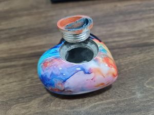 Metal Mini Cremation Urn Heart Shaped Keepsake Memorial Jar Pot <b>Container</b> <b>Small</b> Urn for Funeral Ashes - Product Image 3