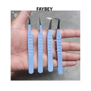 Bon fabricant pince à épiler Volume d'extension Fabricant pince à épiler Extension de cils prix de gros pince à épiler Extension de cils - Product Image 3