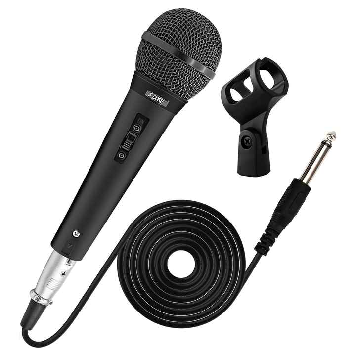 5 CORE Dynamic Vocal Handheld Mic Cardioid Unidirectional Switch XLR Audio Cable for Singing Karaoke Public Speaking Microphone