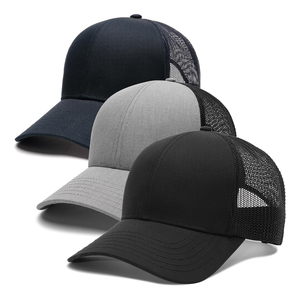Gorra Trucker Unisex de 6 Paneles, Color Sólido, Tela de Malla, Cierre Trasero Ajustable, Gorra de Béisbol Informal para Adultos, Uso en Primavera y Verano - Product Image 4