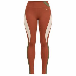 Women's High Waisted Colorblock <b>Leggings</b> Full <b>Length</b> Stretch Breathable Sporty Design - Product Image 1