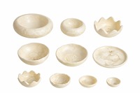 Bol à fruits en résine fait main de luxe, diamètre 12 pouces, style moderne et antique, pour table à manger, vaisselle décorative, hôtel Belladec