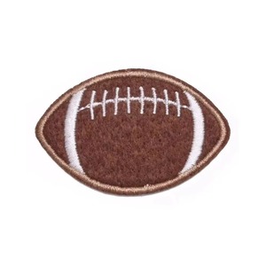 Patch brodé circulaire avec motif abstrait, badge en tissu thermocollant pour cadeaux - Product Image 4