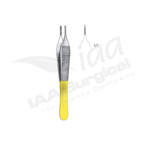 Pinces à pansements et à tissus en acier inoxydable, instrument chirurgical de qualité médicale certifié CE pour la chirurgie générale - Product Image 2