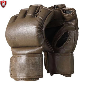 ถุงมือ MMA 51 GAMING แบบเต็มนิ้ว วัสดุ PU สำหรับปิดนิ้วมือ ใช้ได้ทั้งชายและหญิง สำหรับฝึกศิลปะการต่อสู้  รับสกรีนโลโก้ สีน้ำเงิน ดำ ขาว สำหรับเด็กอายุ 14 ปีขึ้นไป - Product Image 4