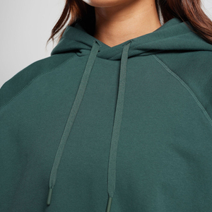 Tissu léger en mélange de coton, intérieur doux, coupe décontractée, ourlet côtelé, sweat à capuche personnalisé pour femme, vêtements de mode, sweat à capuche pour femme - Product Image 4