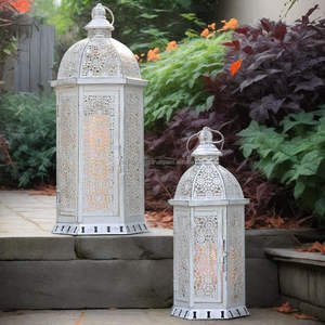 Portavelas de Metal Minimalista Hecho a Mano, Linterna Decorativa Moderna para Mesa, Portavelas de Moda para Venta de Exportación - Product Image 2