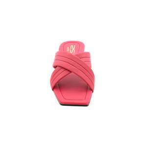 Pantoufles décontractées style basket-ball bordeaux CL1348 - Product Image 1