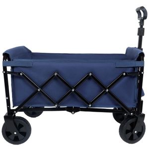 Carrito Utilitario de Doble Capa con 100% Más Espacio, Carrito de Camping para Compras, Deportes, Jardinería, Pesca y Otros Usos - Product Image 1