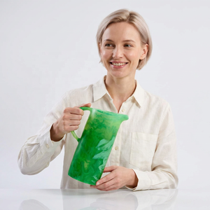 Western Style Handmade Resin <b>Jug</b> Decorative Water Pitcher Drinkware Mugs Unique Swirl Resin <b>Drinking</b> <b>Jug</b> Table Decor Kitchenware - Product Image 1