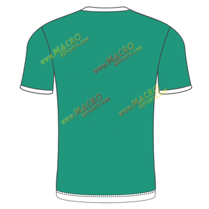 T-shirt pour homme en coton 95% et élasthanne 5% de haute qualité, tissu éponge uni, vente en gros, fabricant d'impression personnalisée - Product Image 6