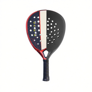 Raquette de padel Flyingkick Enterprises FK-709, prix usine, surface rugueuse, fibre de carbone, filet en nylon, vente en gros, légère - Product Image 6