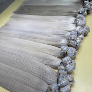 ผมต่อเวียดนามคุณภาพพรีเมียม NASA HAIR VIETNAM แบบเย็บด้วยเครื่องจักร  ฟอกสีแล้ว  ซุปเปอร์ดับเบิ้ลดรอน  ผมตรง  น้ำหนัก 100 กรัมต่อช่อ - Product Image 1