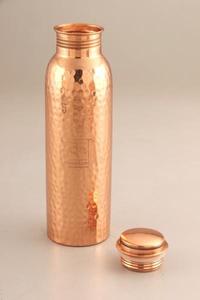 Modern Luxury Indian Handcrafted Copper <b>Water</b> <b>Bottle</b> with <b>Large</b> Capacity - Product Image 3