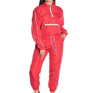 Survêtement de jogging unisexe de luxe en gros, coupe-vent d'hiver personnalisé, deux pièces, doublure polaire 100 % coton respirant, collection 2026 - Product Image 1