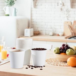 Confezione da 300 Bicchieri Monouso Bianchi da 150 ml, Piccoli Bicchieri per Collutorio, Bicchieri per Bevande Calde/Fredde per Uso Domestico - Product Image 3